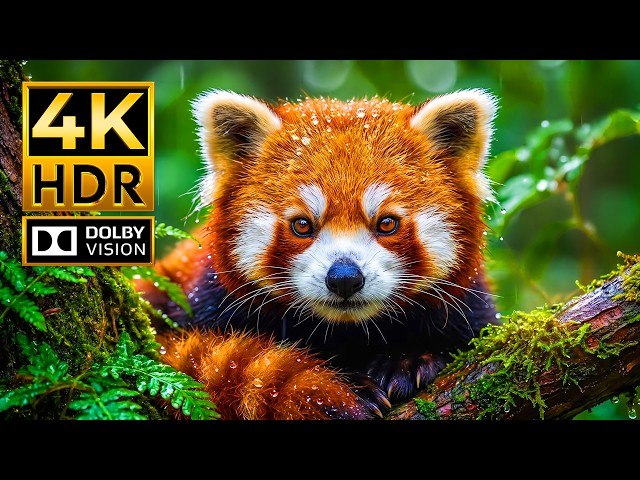 WILD ANIMALS in 4K HDR 120fps – Breathtaking Wildlife Showcase | 8K/4K Ultra HD OLED TV Test