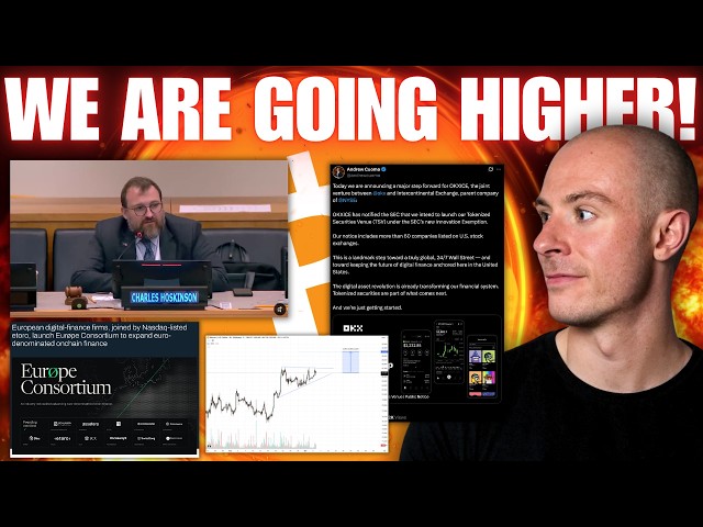 Crypto's About To Go Much Higher! Charles Hoskinson Calls Out EU!! EU Crypto Race Begins!! OKX NYSE!