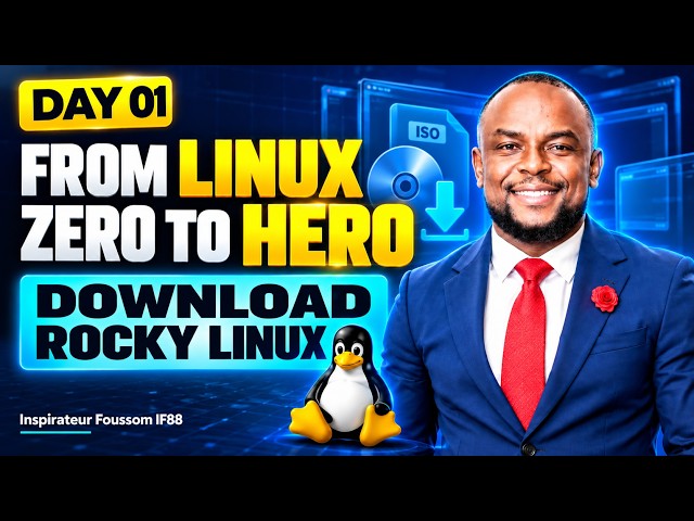 Linux Zero to Hero – Day 01 Download Rocky Linux  Beginner’s Guide