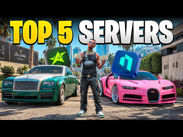Top 5 BEST GTA 5 RP FiveM Servers You NEED to Play in 2026