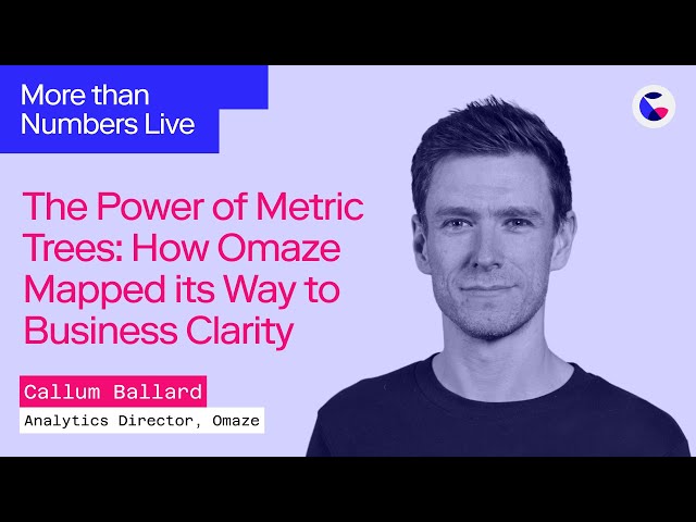 The Power of Metric Trees: How Omaze Mapped its Way to Business Clarity w/ Callum Ballard
