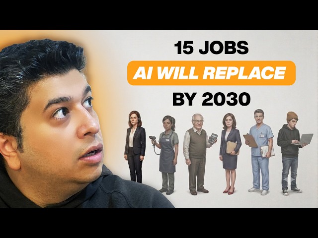 15 Jobs AI Will Kill by 2030 (Number 13 Is the One I Couldn't Escape)