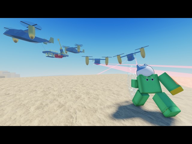 Ospreys & Flying Platforms! | Dummies vs Noobs