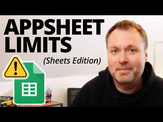 AppSheet + Google Sheets: How Much Is Too Much?