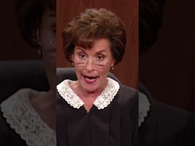 Judge Judy warns plaintiff not to be a stage mother! #judgejudy #shorts