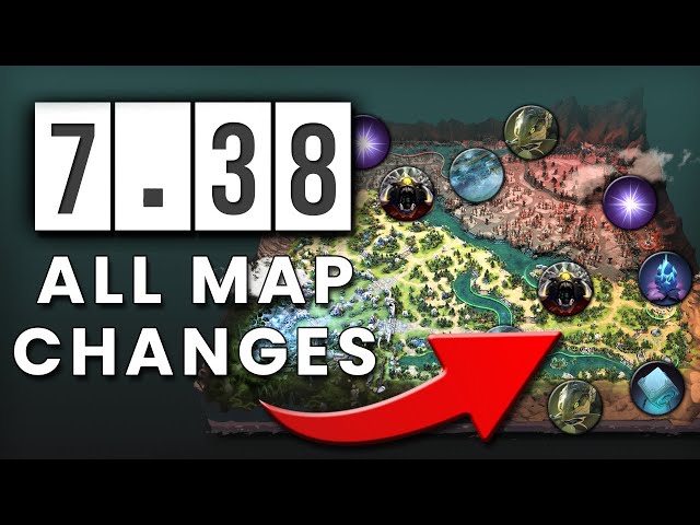 All Map Changes In Dota 2 NEW Patch 7.38 Explained