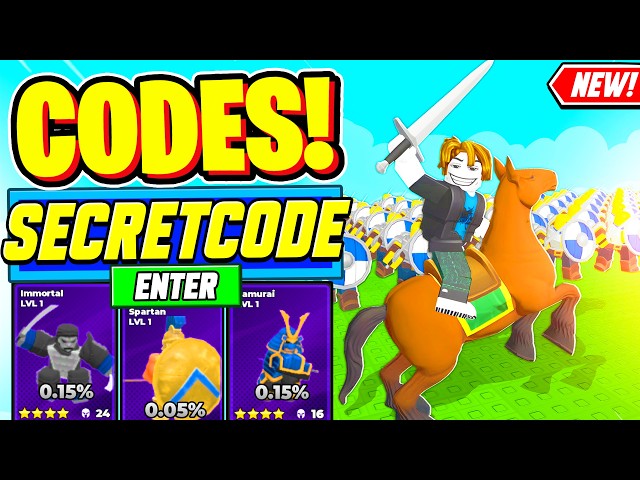 ⚠️New⚠️ ALL WORKING UPDATE CODES For Command An Army 2026 - Roblox Command An Army Codes 2026