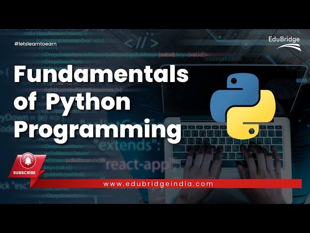 Fundamentals of Python Programming | Python Fundamentals | History of Python Programming Language