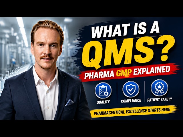 What Is a QMS in Pharma? | Pharmaceutical Quality Management System Explained