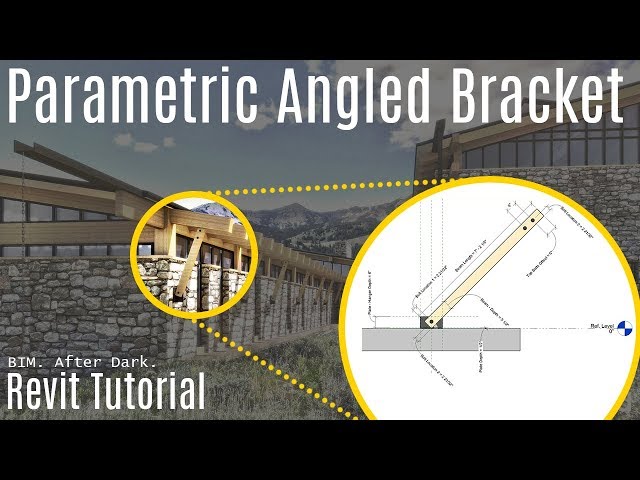 Revit Tutorial - Parametric Angled Bracket Revit Family