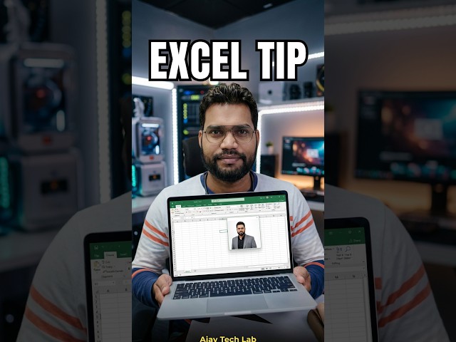 Excel Cell Par Mouse Le Jaate Hi Image Show 😱 | Excel Hover Image Trick #shorts