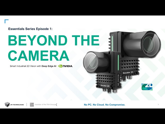 Beyond the Camera: Smart Industrial 2D Vision with Deep Edge AI | Essentials Series Ep. 1