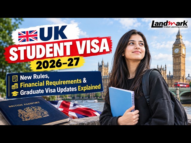 Planning UK in 2026–27? NEW Visa Rules, Funds & Graduate Visa Explained!