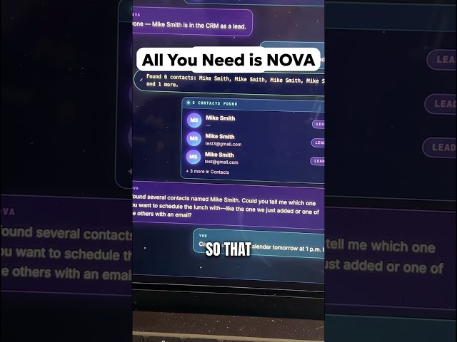 All You Need is NOVA