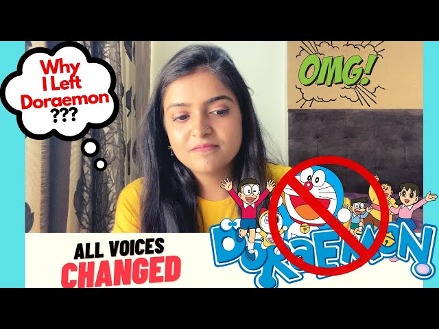 DORAEMON All Voices CHANGED || Why I left Doraemon? || SHOCKED ||
