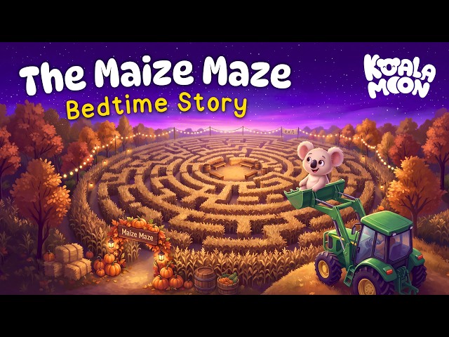 The Autumn Maize Maze 🌽 Cozy Bedtime Story for Kids 😴