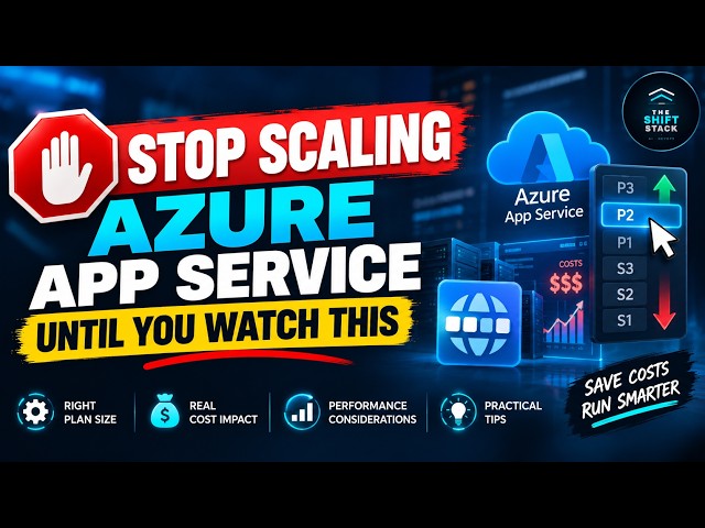 Stop Scaling Azure App Service Until You Watch This