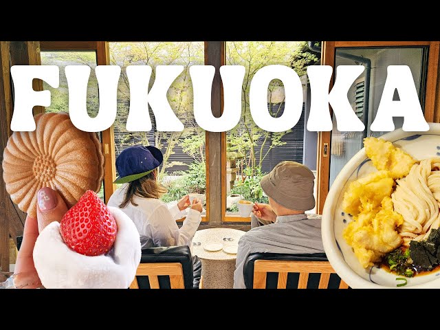 Fukuoka Japan Vlog 🇯🇵 Cafe Hopping, Ohori Park, Spring in Japan, Things to Do in Fukuoka 2024