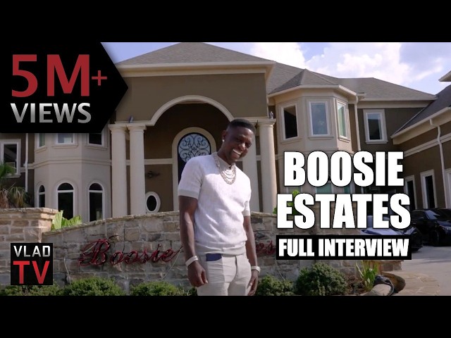 Boosie Gives a Tour of Boosie Estates on 88 Acres, 26K Sq Ft Mansion & 7 Homes (Full Interview)