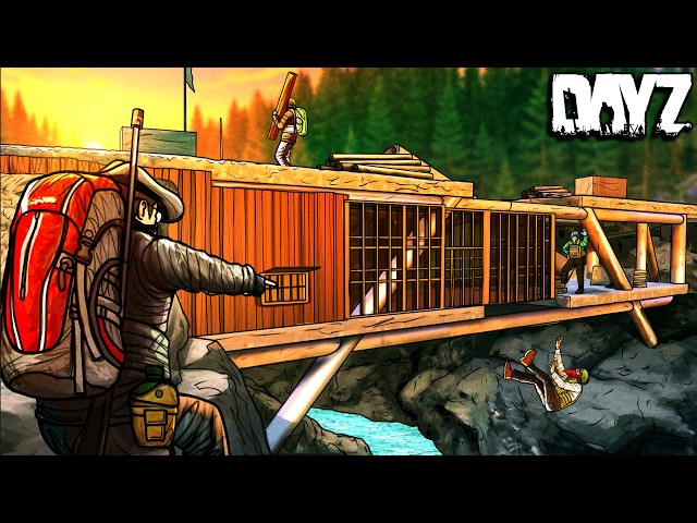 I LIVED IN AN ABANDONED BRIDGE BASE IN DAYZ!!