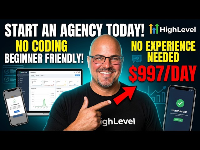 How to Start a Digital Marketing Agency With No Coding Using GoHighLevel!