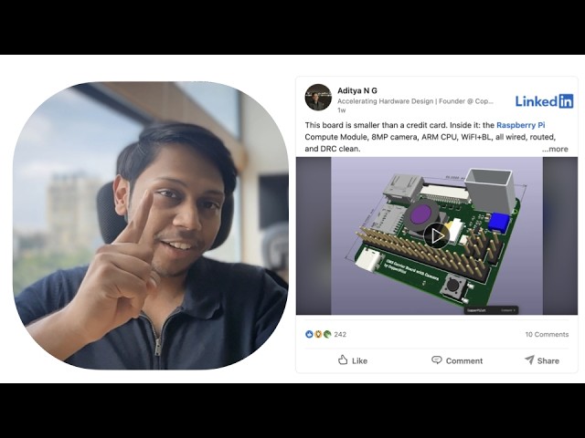 No PCB Files Existed for This Camera Module. I Rebuilt It From One Photo