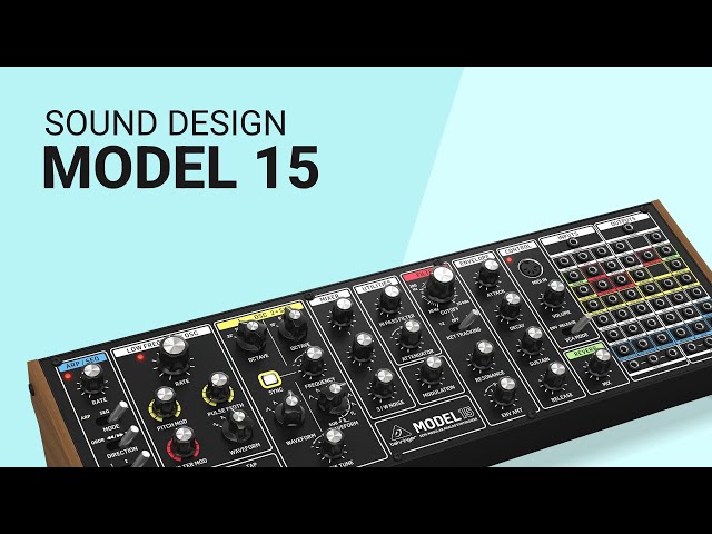 Behringer MODEL 15 sound design episode 02