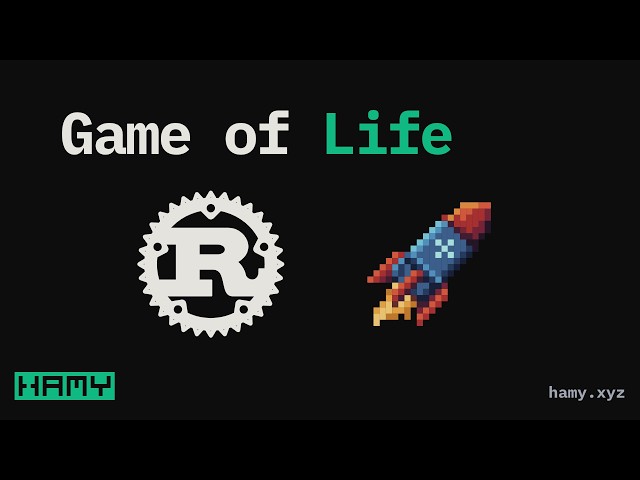 Building a Multiplayer Game of Life with Rust + Datastar