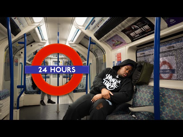 Surviving 24 Hours on the London Underground!