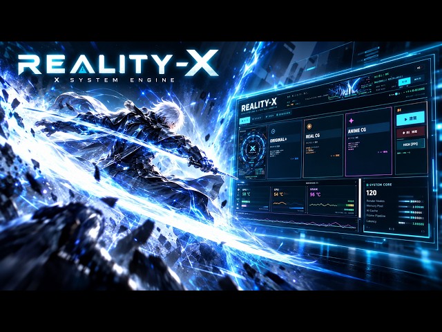 REALITY-X X SYSTEM ENGINE | ANY GPU. ANY CPU. ANY GAME. ONE REALITY. [PGR]