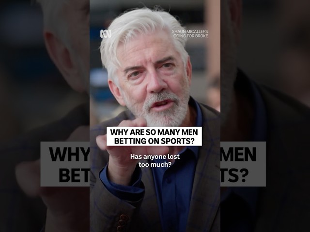 The rise of sports betting among Australian men #GoingForBrokeABC #Gambling #SportsBetting