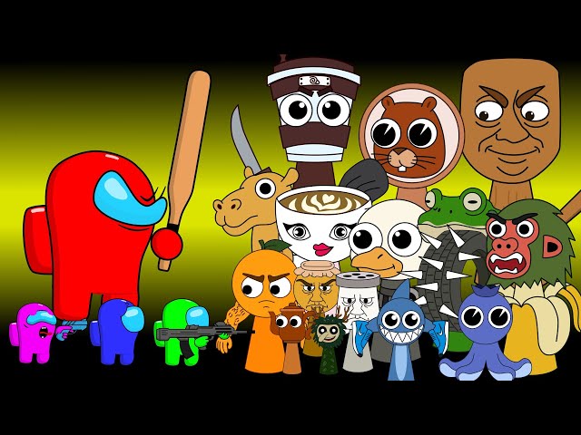 어몽어스 Among Us VS Italian Brainrot Retake MEME | AMONG US FUNNY ANIMATION