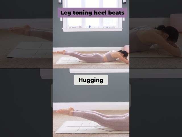 Pilates HEEL BEATS - Tone Your Glutes