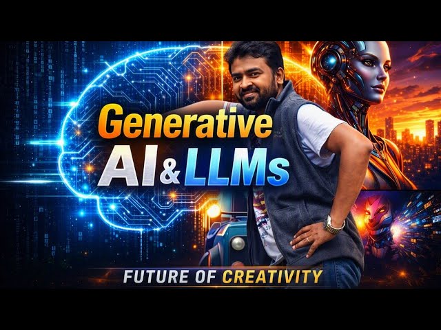Generative AI & LLMs Explained: The Future of Human Creativity
