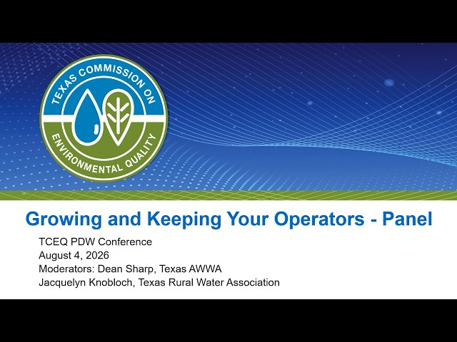 07 Growing and Keeping Your Operators - Panel