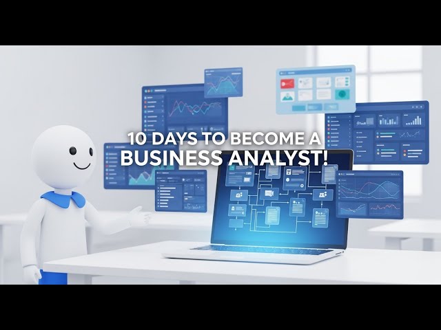 Functional Business Analyst Training 10-Days 100% free course   | End-to-End BSA Live Project