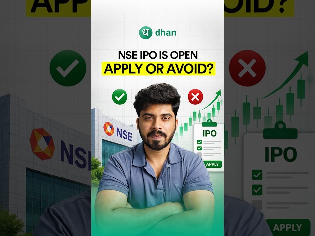 NSE IPO Is Live: 3 Things To Know Before Applying! 🚨