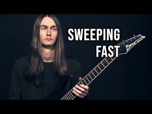 ranting about sweep picking technique