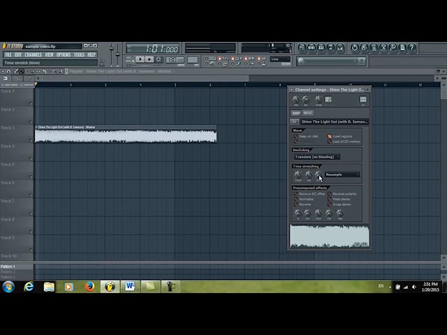 How to sample in FL Studio using SliceX and time stretching [DSU Tutorials]