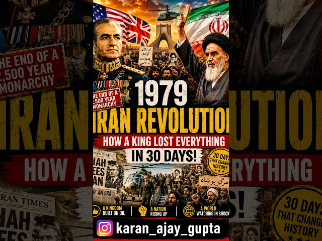 1979 Iran Revolution: How a King Lost Everything in 30 Days
