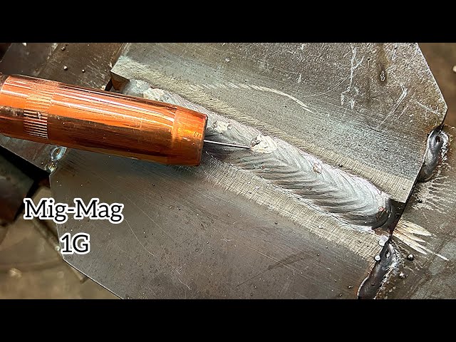 why no welders talk about this 1G MIG-MAG Welding Technique