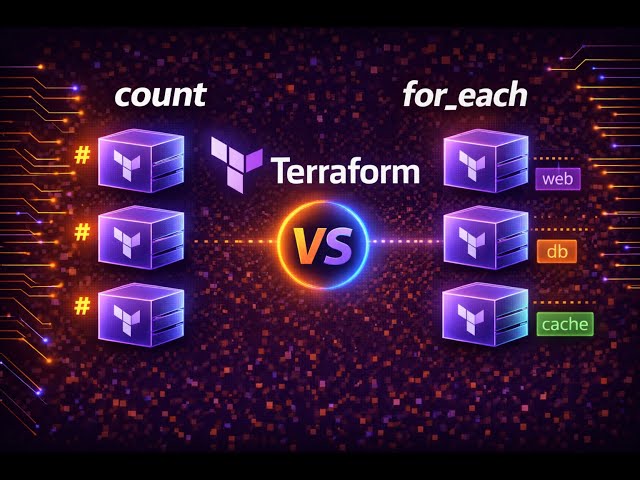 Terraform  Count vs for_each