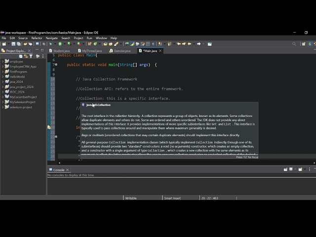 # 74 _ Collection API and ArrayList in Java | Dynamic Data Storage