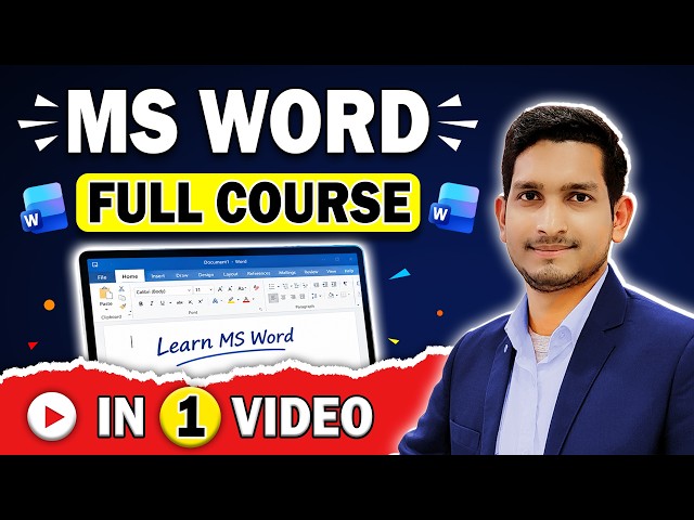 MS Word Full Course in One Video