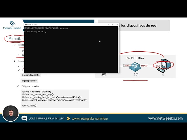 Curso Python para Ingenieros de redes