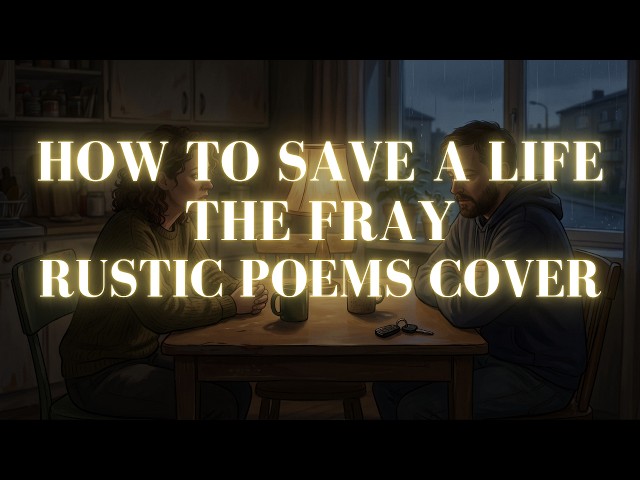 How To Save A Life - The Fray (Rustic Poems Cover) Remastered