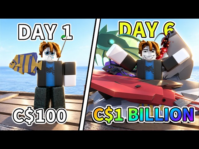 How to Make 1 BILLION C$ in FISCH