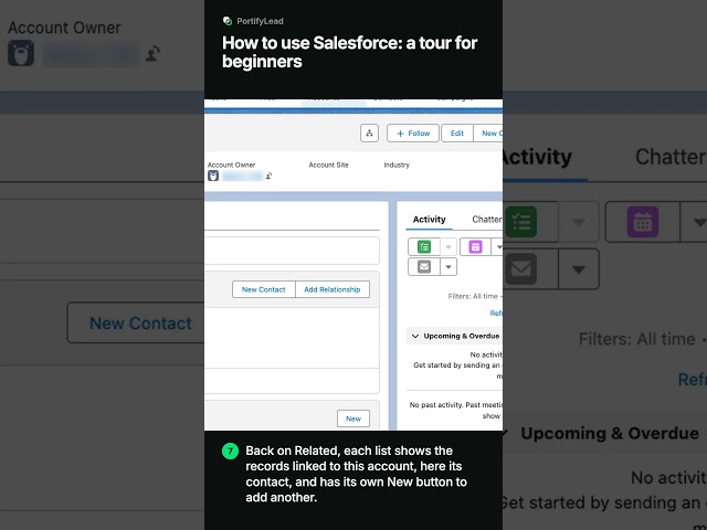 How to Use Salesforce: A Tour for Beginners #shorts