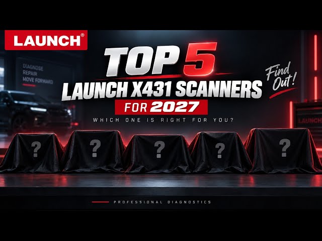 Top 5 Launch X431 Scanners for 2027 | Visual guide of Launch Scanners for Pro Car Technicians