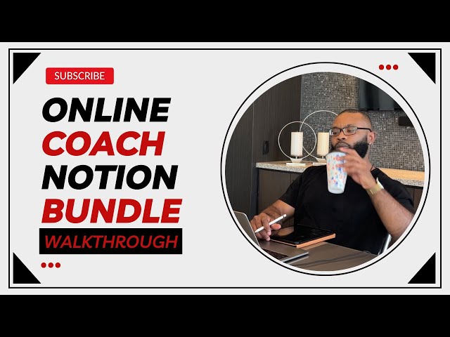 Online Coach Notion Bundle Walkthrough